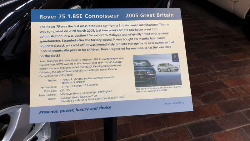 2005 Rover 75 1.8SE Connoisseur 1.jpg