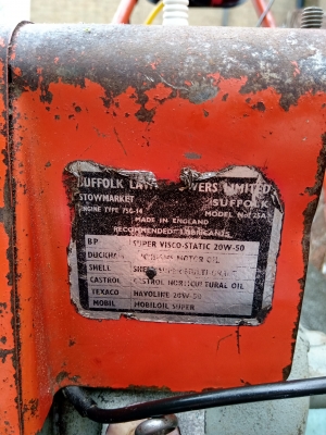 Engine No. 75G14, model 25A