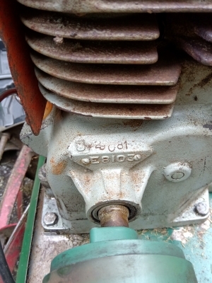 Serial Number under cooling fins