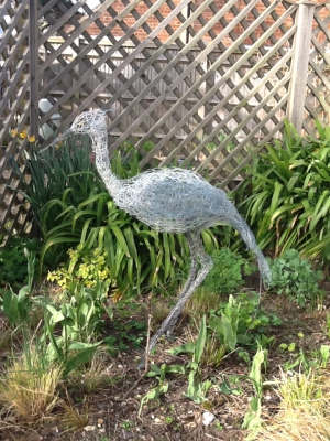 My first go at chicken wire sculpting - was quite pleased with this