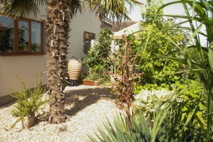 Looking back to the table - back of the house